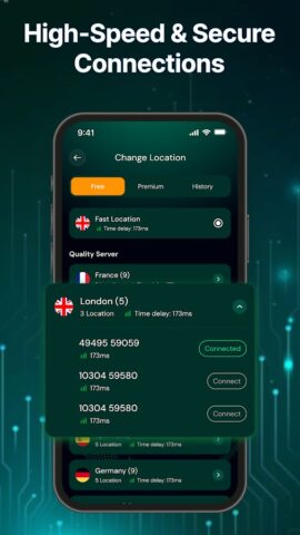Turbo VPN: Fast & Secure для Android — скриншот 2