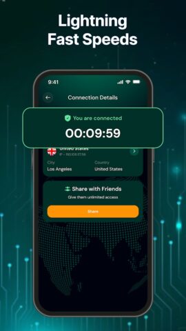 Turbo VPN: Fast & Secure для Android — скриншот 4