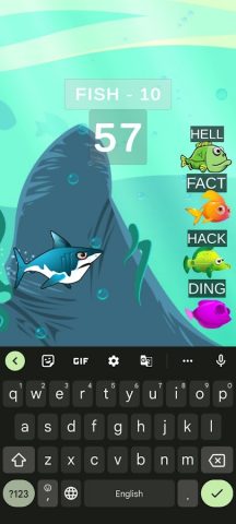 Typing Game для Android — скриншот 3