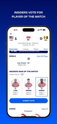 U.S. Soccer – Official App для iOS — скриншот 2