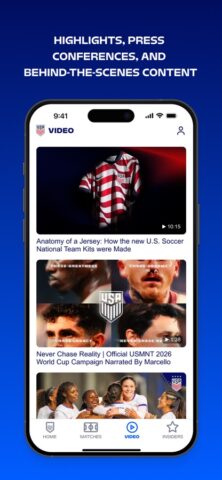 U.S. Soccer – Official App для iOS — скриншот 4