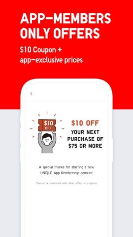 UNIQLO — Clothes Shopping для Android — скриншот 4