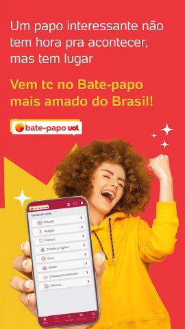 UOL: Bate-Papo e Encontros для Android — скриншот 1