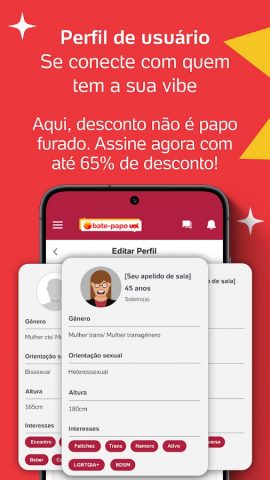 UOL: Bate-Papo e Encontros для Android — скриншот 4