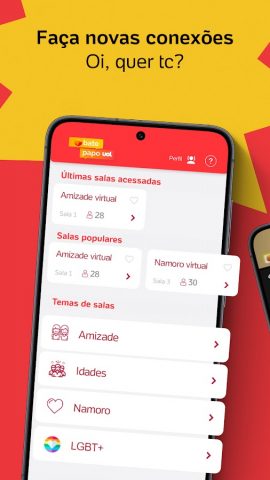 UOL: Bate-Papo e Encontros для Android — скриншот 5