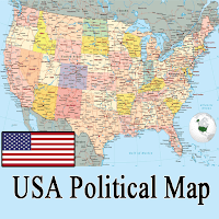 Иконка USA Political Map