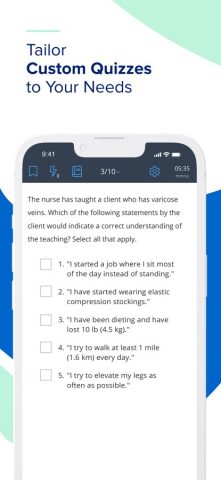 UWorld Nursing для iOS — скриншот 5