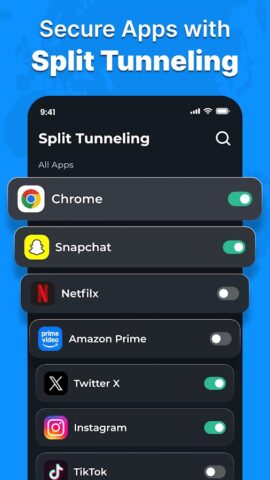 VPN — Secure VPN-прокси для Android — скриншот 5