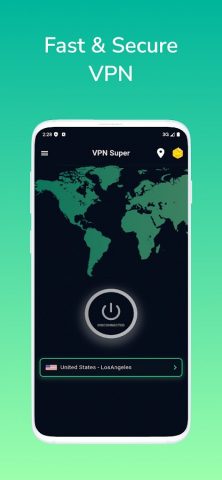 VPN Super — Fast VPN Proxy для Android — скриншот 1