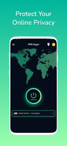 VPN Super — Fast VPN Proxy для Android — скриншот 2