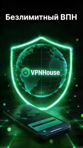 VPNHouse — Безлимитный VPN — скриншот 1