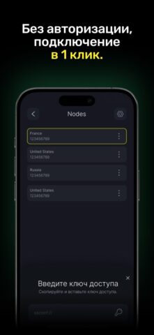 VPNS Box для iOS — скриншот 3
