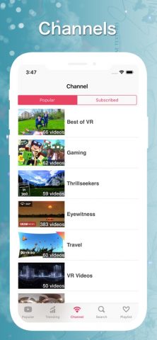 VR Tube: 360 & 3D видео для iOS — скриншот 3