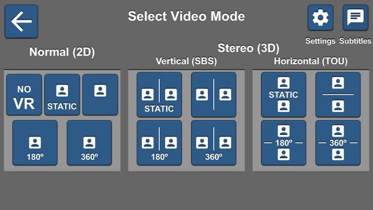 VaR’s VR Video Player для Android — скриншот 4
