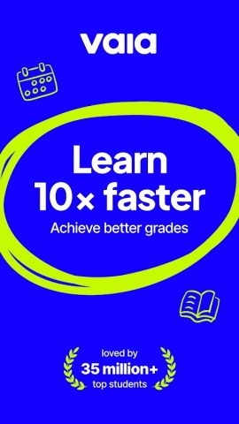 Vaia: Study, Notes, Flashcards для Android — скриншот 1