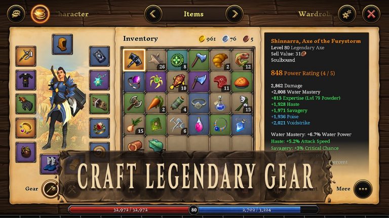 Villagers & Heroes — MMORPG для Android — скриншот 4