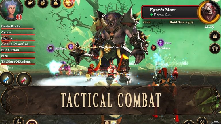 Villagers & Heroes — MMORPG для Android — скриншот 5