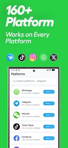 Virtual Number — SMS Activate для Android — скриншот 2
