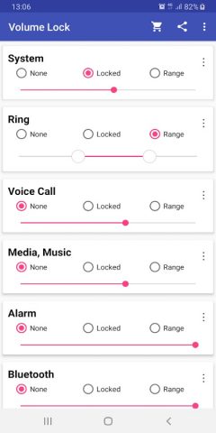 Volume Lock для Android — скриншот 1