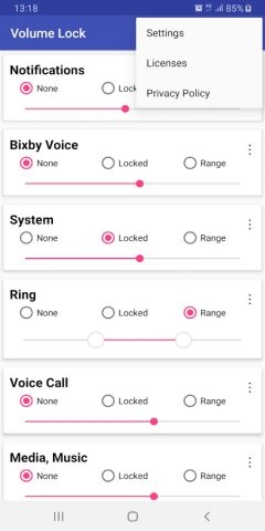Volume Lock для Android — скриншот 2