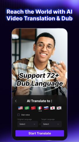 Vozo AI Video Translator & Dub — скриншот 2