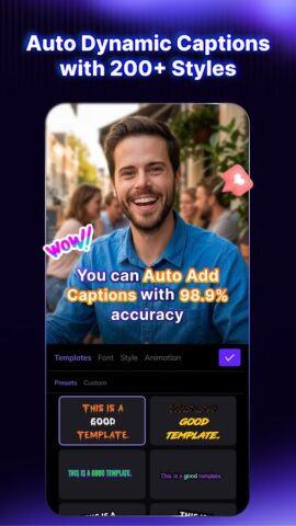 Vozo AI Video Translator & Dub — скриншот 3