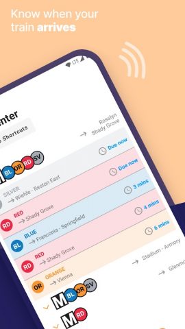 Washington DC Metro Route Map для Android — скриншот 4
