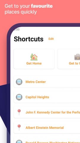 Washington DC Metro Route Map для Android — скриншот 5