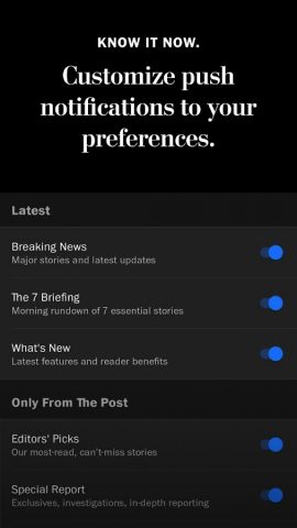Washington Post: Live News для Android — скриншот 2