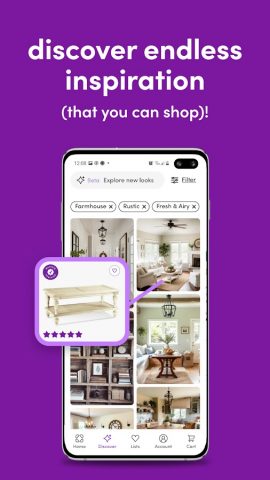 Wayfair — Shop All Things Home для Android — скриншот 2