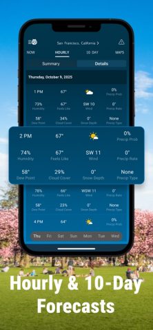 WeatherBug: Weather Forecast для iOS — скриншот 4