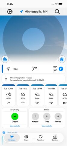 Weatherology: Weather Together для iOS — скриншот 1