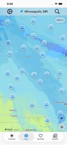 Weatherology: Weather Together для iOS — скриншот 5