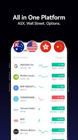 Webull: Invest. Trade. для Android — скриншот 2