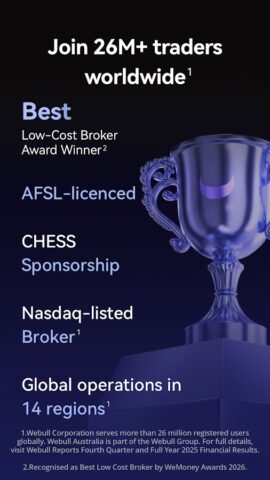 Webull: Invest. Trade. для Android — скриншот 3
