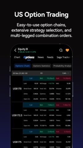 Webull: Invest. Trade. для Android — скриншот 4