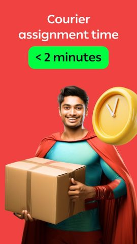 Wefast: Parcel Delivery App для Android — скриншот 2