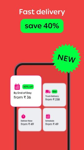 Wefast: Parcel Delivery App для Android — скриншот 4