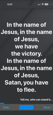 Worship Backing Tracks для iOS — скриншот 2