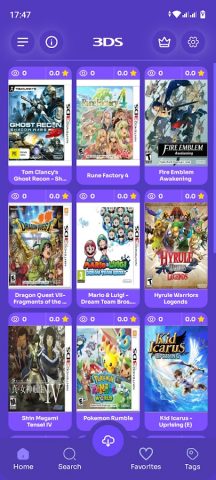 XGames 3DS – 3DS Games для Android — скриншот 2