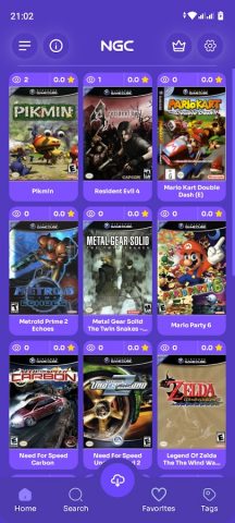 XGames NGC – GameCube Games для Android — скриншот 2