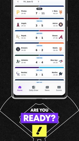 Yahoo Fantasy Sports: NBA, MLB для Android — скриншот 4