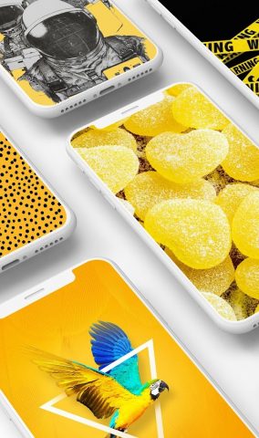 Желтые Обои для Android — скриншот 4