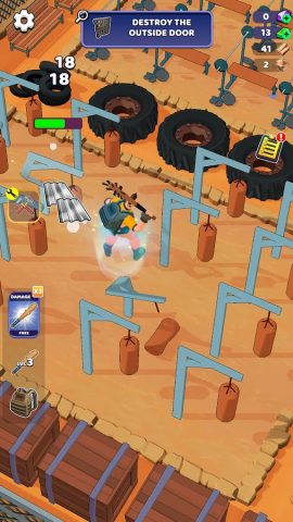 Zone X: РПГ игра на выживание для Android — скриншот 3