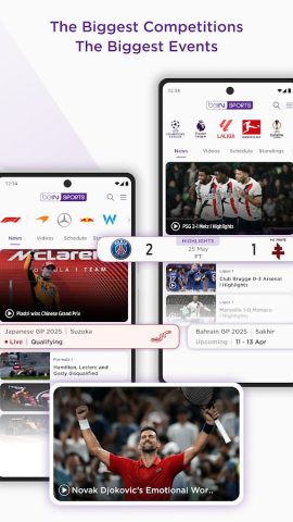 beIN SPORTS для Android — скриншот 2