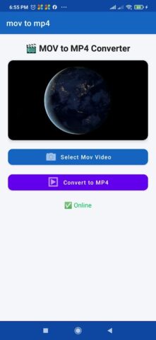 mov to mp4 converter для Android — скриншот 3