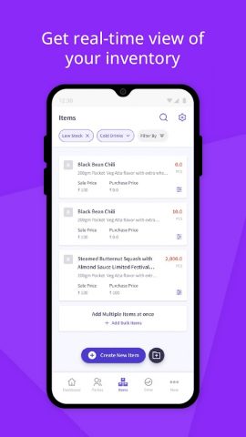 myBillBook Invoice Billing App для Android — скриншот 3