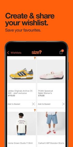 size? для Android — скриншот 5