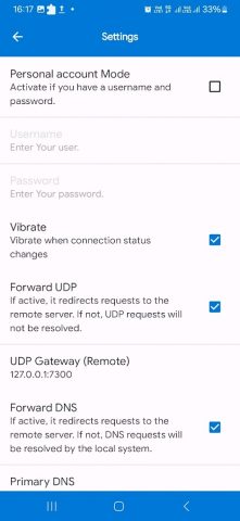 tikvpn для Android — скриншот 2