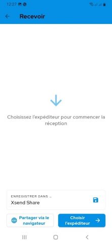 xShare- Transfer & Share files для Android — скриншот 1
